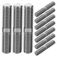 thumbnail image 1 of 10Pcs Stainless Steel Bolts Double-end Thread Screw Double-end Bolt Stable Bolt Firm Replaceable Bolt, 1 of 5