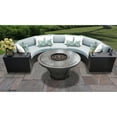 thumbnail image 3 of TK Classics Barbados 06N Wicker 6 Piece Fire Pit Patio Set, 3 of 4