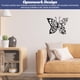 thumbnail image 5 of Decoración de pared de mariposas de metal Inteprter Grande resistente a impactos a prueba de herrumbre, 5 of 6