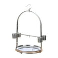 thumbnail image 1 of DOLITY Bird Cage Portable Activity Toy Parrot Stand for Canaries Parakeets Lovebird 36 x 60 cm, 1 of 9