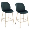thumbnail image 1 of Heavenly Collection Tabouret de Comptoir en Vert, 1 of 3