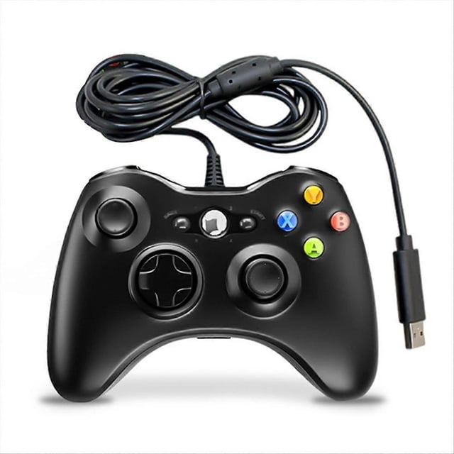 USB Wired Game Pad Joypad Gamepad Controller with Earphone Hole A