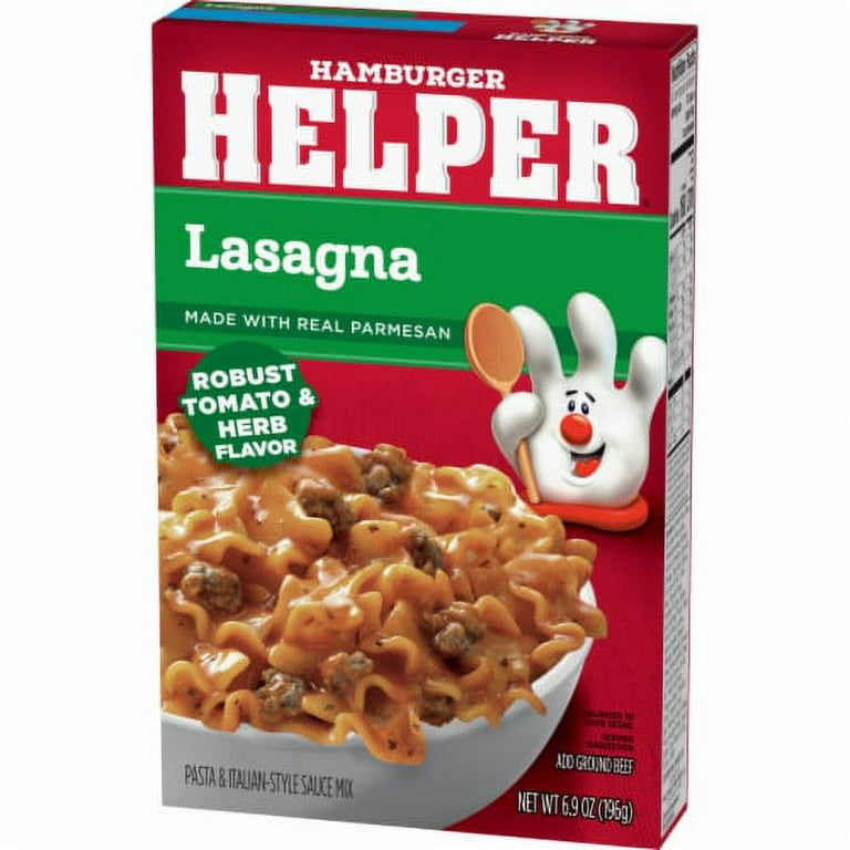 2X - Hamburger Helper Pasta Lasagna