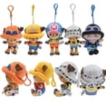 thumbnail image 2 of One Piece Tony Tony Chopper Plush Toys Cute Cartoon Luffy Chopper Sabo Sanji Plush Doll Stuffed Anime Toy Doll Gift For Kid, 2 of 5
