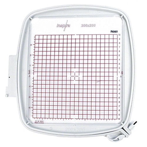 Embroidex Embroidery Hoop For Husqvarna Viking Epic, Designer Diamond, Ruby Topaz 8" x 8" Quilters Hoop…