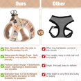 thumbnail image 4 of Conjunto de arnés y correa para perros BEAUTYZOO Small Reflective Beige XS, 4 of 8
