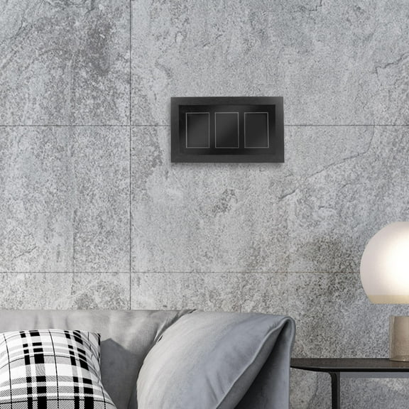 GARVALON 1Pack Wall-Mounted Trading Card Display Frame with Card Display Case Function for Baseball Cards