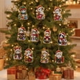 thumbnail image 4 of Christmas DIY Pearl Diamond Ornaments, Art Kit For Adults, Glossy Pearl Acrylic Hanging Decor For Christmas Tree Holiday Decor, 4 of 6
