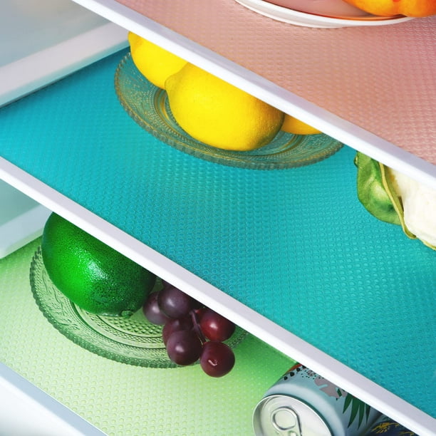 Refrigerator Mats, EVA Refrigerator Liners for Shelves Washable Can Be