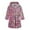 Hot Pink, variant on Girls Bathrobe Soft Plush Fleece Hooded Dress Robe Long Sleeve Flannel Robes Fuzzy Warm Sleepwear Pajamas Night-Robe, Multicolor, 6 Years