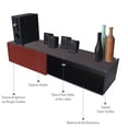 thumbnail image 4 of Mueble para tv de 55” Centro De Entretenimiento Flotante Hogare  Mueble Flotante 120 con 1 Puerta, 4 of 9