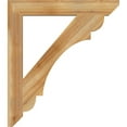 thumbnail image 3 of Ekena Millwork 4"W x 30"D x 34"H Olympic Slat Rough Sawn Bracket, Western Red Cedar, 3 of 4