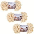 thumbnail image 6 of AIGIA 3 Pack Bulky Loop Yarn for Finger Knitting Soft Off The Hook Loop Chenille Yarn for Crocheting No-Needle Craft, 6 of 10
