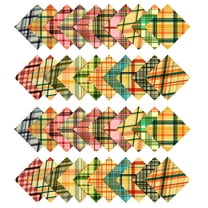 Soimoi Check Print Precut 10-inch Cotton Fabric Quilting Squares Charm Pack DIY Patchwork Sewing Craft-Yellow