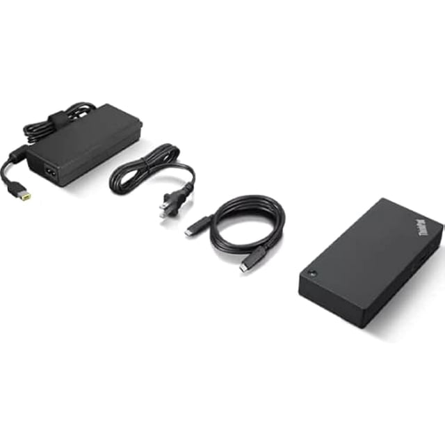 Refurbished (Good) Lenovo ThinkPad USB-C Dock - 40AY0090