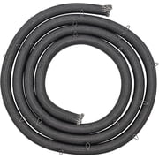 Upgraded Whole Parts Range Oven Door Seal Gasket Part# W11542153 | Compatible with Select Amana, Crosley, Kenmore, Magic Chef, Maytag, Roper, and Whirlpool Ovens - Includes 20 Mounting Clips