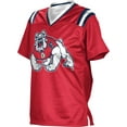 thumbnail image 3 of ProSphere Women's Fresno State University Goal Line Football Fan Jersey, 3 of 6