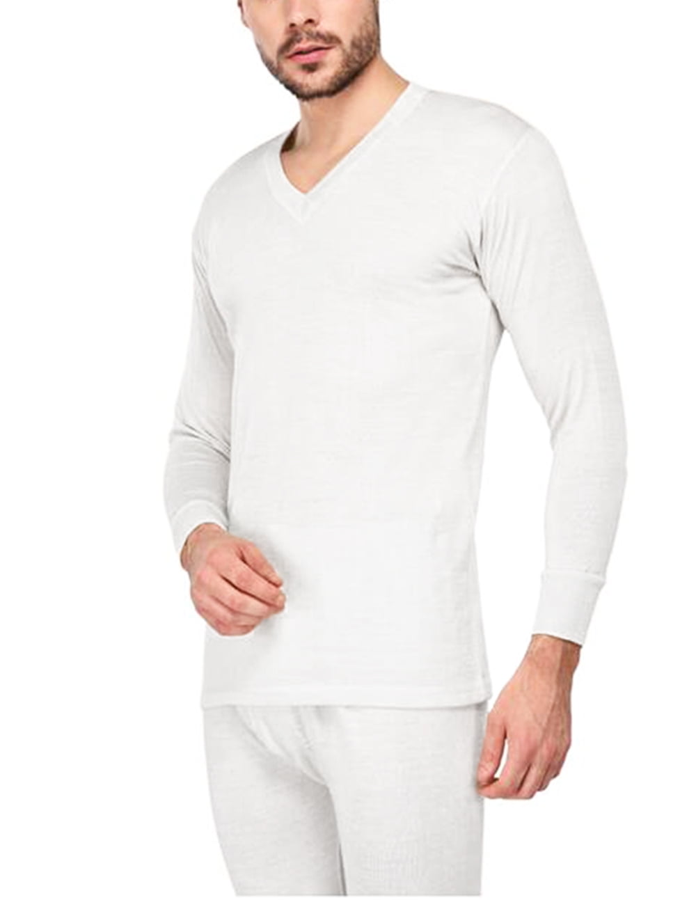 Conjunto Termico Para Caballero Cuello En V Henalu HENALU Ropa Termica Walmart en linea