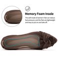 thumbnail image 3 of Ecetana Womens Flats Pointed Toe Ballet Flats for Women Comfort Soft Slip On Flat Shoes, 3 of 9