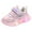 Pink, variant on Linfrsh Boys Light Up Shoes Toddler Shoes Girl Boy Non Slip Sneakers for Kids Breathable Walking Shoe Lightweight Outdoor Shoes Pink,9.5