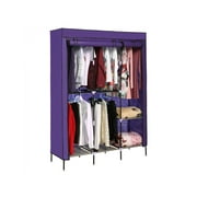 Homdox Portable Wardrobe Closet Storage Organizer,Clothes Rack With Shelves