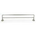 thumbnail image 5 of Alno A6725-24 Charlie's 24" Wide 2 Bar Solid Brass Double Towel Bar - Nickel, 5 of 7