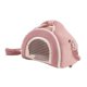 thumbnail image 3 of Bolsa de transporte portátil para hámster, con asa y correa, para animales pequeños Rosa, 3 of 9