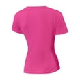 thumbnail image 5 of Women Casual Long Sleeve Slim Scoop Neck Fit T Shirts Basic Tee Tops Crew, 5 of 5