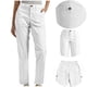 thumbnail image 1 of TaTaai Women's Full Length Hiking Cargo Pants Straight Leg Outdoor Work Pants with Elastic Waistband Button Zipper Closure and Functional Pockets for Casual Utility Gift, 1 of 8