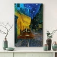 thumbnail image 3 of HFDF Canvas Wall Art Cafe Terrace at Night Van Gogh Poster Giclee Wall Decorations for Living Room High Definition Printed 8x10inch Unframed, 3 of 5