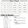 thumbnail image 3 of Women Elastic Waist Casual Pants Knee-Length Capris Loose Drawstring Joggers, 3 of 4