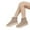 Khaki, variant on Sales 2026 Crew Socks for Women Under $6 GIJNRIUIUA Wine Crew Socks Winter Women's Slipper Socks Warm Fuzzy House Winter Indoor Shoes Cozy Christmas No-Show Socks