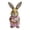 A, variant on Gumesh Vintage Farmhouse Bunny Figurine, 5in Resin Rabbit Statue for Home Living Room Bookshelf Decor - Cute Spring Ornament