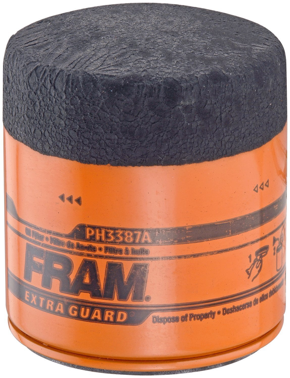 Fram PH16 Extra Guard Oil Filter - 2 Pack, Keeps Your Engine Clean & Running Smooth