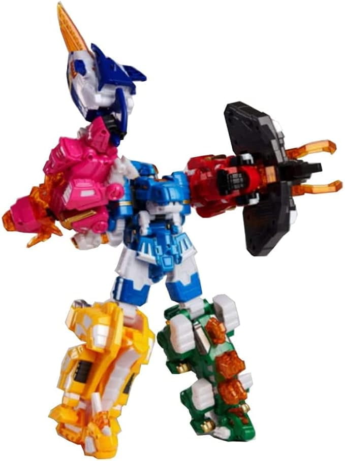 Miniforce Super Dino 7 Dinosaurs Transformed into one Robot Toy  18.3 x 4.9 x 16.1(in)