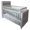 thumbnail image 3 of Cuna 80 Italia OIKO Muebles Cama Mecedora Junior con Zapatero Juguetero y Luz, 3 of 4