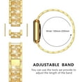 thumbnail image 3 of Antank Apple Watch Band with Case for Series 7 45mm Women Double Bling Crystal Diamonds Rhinestone Bumper Wrist Strap, 3 of 7