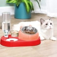 thumbnail image 1 of ¡Compra y Aprovecha las Mejores Ofertas!, Cuenco bebedero para perros, cuenco doble automático para mascotas, cuenco para perros, cuenco para perros, suministros, dispensador de agua Akmoler, 1 of 8