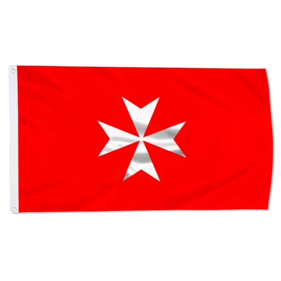 2but Military Order Malta Flags Polyester 3x5 FT Indoor Outdoor Banner