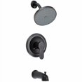 thumbnail image 1 of Designers Impressions 659638 Robinet de Douche Combo Bronze Huilé - Design à Poignée Unique - Convertible, 1 of 1