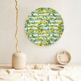 thumbnail image 5 of Daiia Lemon Printed Pattern Ceramic Plate Dinner Plates Bone China Decorative Plates with Display Stand Art Ceramic Ornaments for Wall Hanging Decoration-6in, 5 of 6