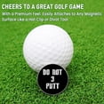 thumbnail image 4 of Golf Ball Marker Hat Clip Magnetic Hat Clips Durable Removable Ball Markers Attaches Easily to Cap Gifts for Men Women Golfer, 4 of 10