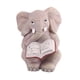 thumbnail image 3 of Estatua de elefante, figura de animal, adorno para dormitorio, escritorio, sala de estar, boda, resina Libro de mirar 9x12cm, 3 of 9