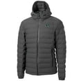 thumbnail image 2 of Men's Cutter & Buck Gray Gwinnett Stripers Mission Ridge Repreve Eco Insulated Full-Zip Puffer Jacket, 2 of 3