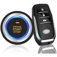 thumbnail image 2 of B-Qtech Passive Keyless Entry System for DC12V Universal Cars, PKE Engine Starter Push Button Vehicles Start/Stop Kit Safe Lock with 2 Smart Key, 2 of 8