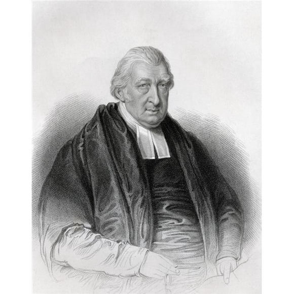 Posterazzi DPI1862327LARGE Rev Rowland Hill 1744 to 1833 English Preacher & Evangelical Engraved by S Freeman After W Derby From the Book the Nat Poster Print, 24 x 32