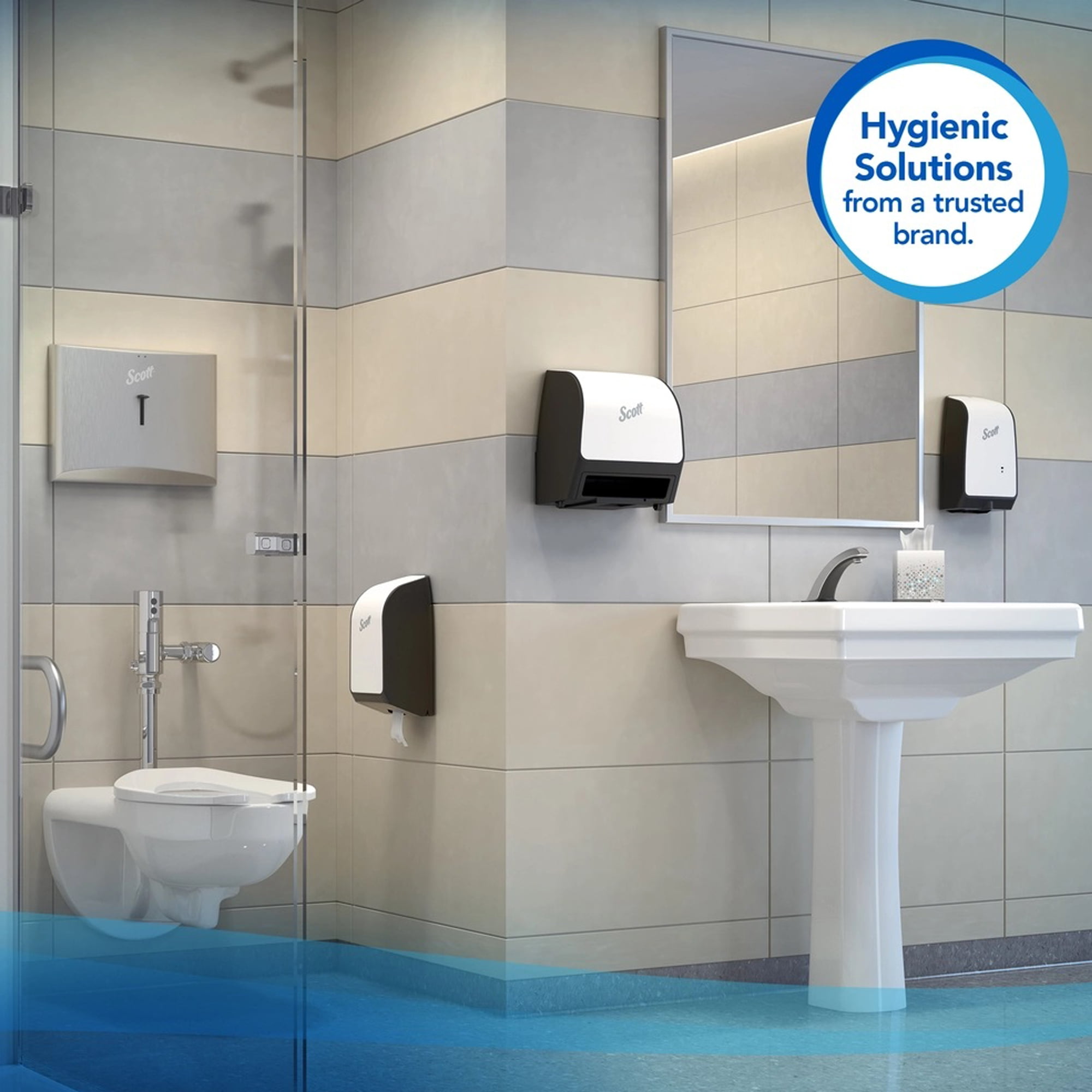 Scott Control HBT 2-Ply Toilet Tissue 9000 per Case 48280
