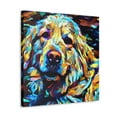 thumbnail image 2 of Golden Retriever Fauvism - Canvas, 2 of 10