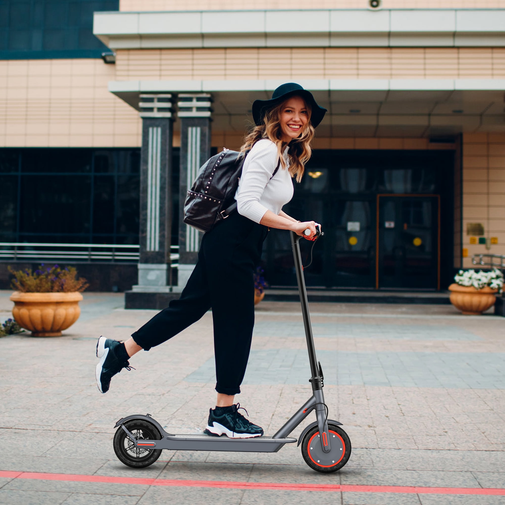 専用品です!♦80's 米国製♦Scooter LA リアルムートンJKT♦L FLYPKIN FK007 350W Motor Electric Scooter,19 MPH Top Speed, 21