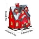 thumbnail image 3 of Christmas Winter Village Houses Set LED Lighted DIY Christmas Figurines Christmas Miniature Resin Ornament Kits Christmas Cedar Bare Branch Tree Street Lamp, 3 of 6